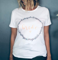 T-shirt EVJF "mariée" bohème Gaïa